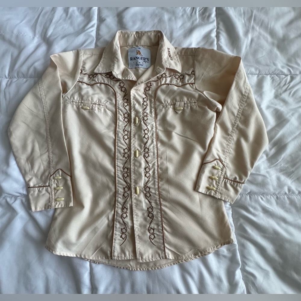 Ranger's Western Embroidered Shirt